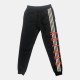 Adidas Sportswear Joggers Black Red Logo S Pre Owned